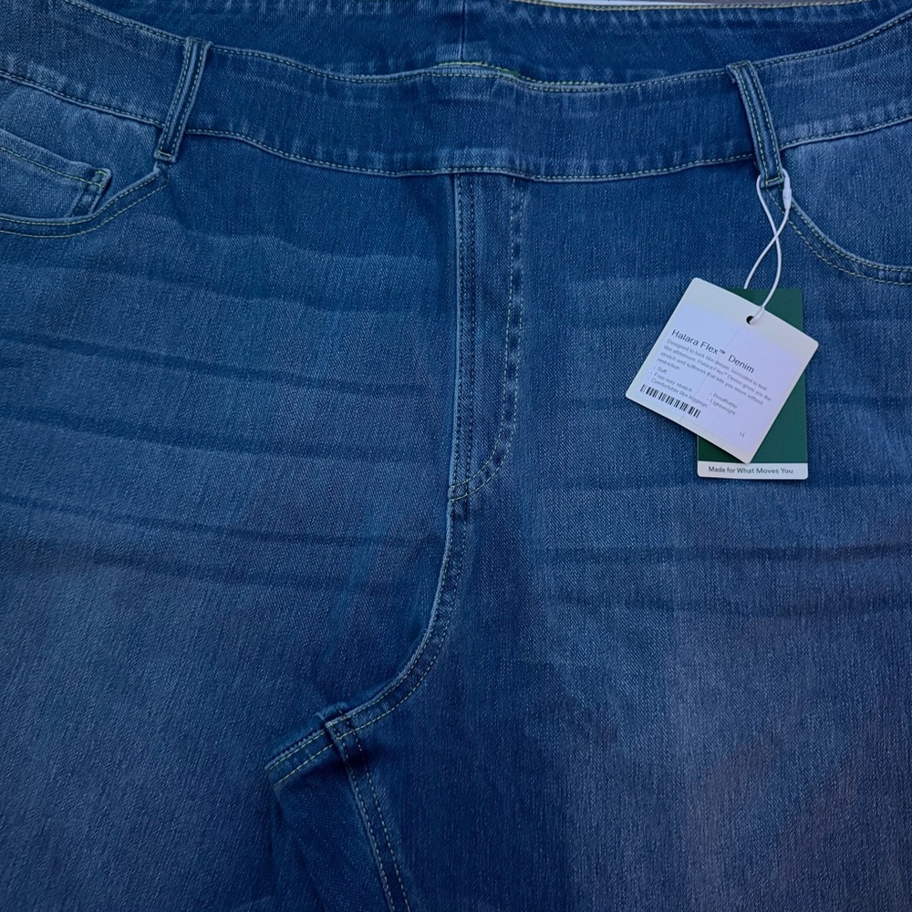 HALARA Women's Relaxed Blue Jeans